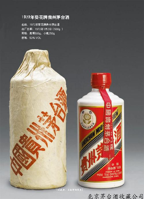 1972年葵花牌贵州茅台酒（二）
